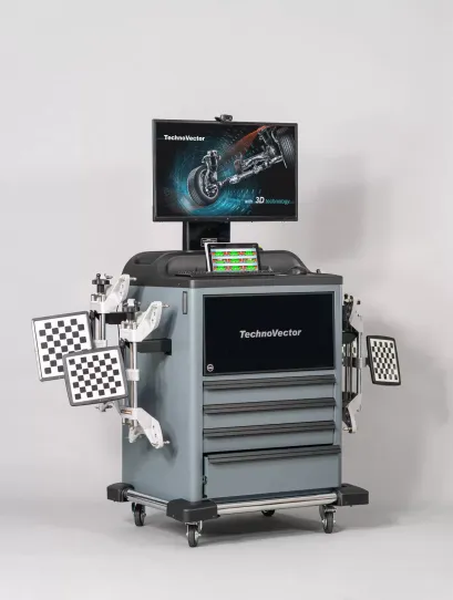 Стенд сход-развал 3D для легковых автомобилей напольный Техновектор P 7202 MAB