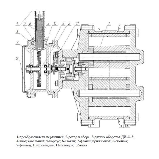 Счетчик топлива механический 60-300 л.м. 6 бар ППО-ДИ-0-5-40 0,6 (60-300)-0,25