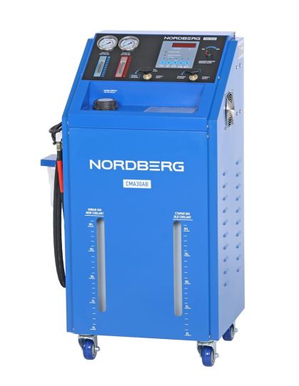 Установка полуавтоматическая для промывки и замены охлаждающей жидкости с подогревом тена 2.5 кВт, 220 В Nordberg CMA30AB