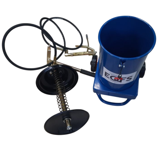 Нагнетатель смазки ручной с емкостью 13 л, давление до 400 бар, производительность до 400 г/мин EQFS ES-60300