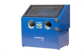 Пескоструйная камера NORDBERG NS1, с боковой загрузкой, 110 л, настольная, инжекторного типа, с рабочей зоной 640x510x520 Пескоструйная камера NORDBERG NS1, с боковой загрузкой, 110 л, настольная, инжекторного типа, с рабочей зоной 640x510x520
