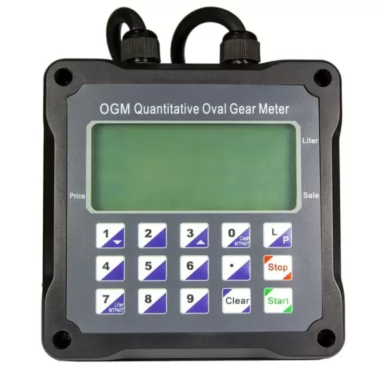Счетчик для дизеля электронный 20-120 л/м 0.5% KOEO OGM25Q-012-F с возможностью дозирования