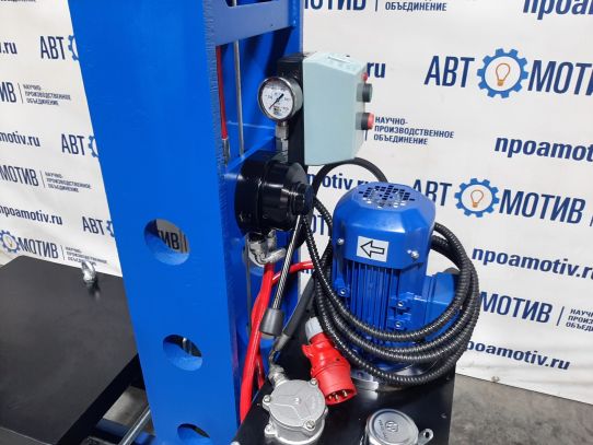 Пресс электрогидравлический ARTAZ ПГ100.3 100т, напольный