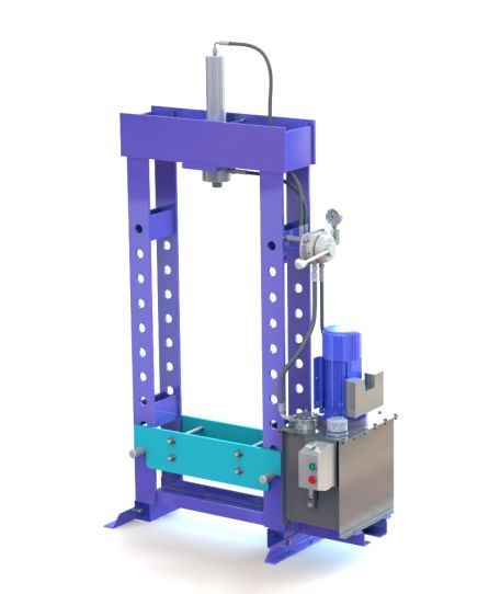 Пресс электрогидравлический ARTAZ ПГ15 15т, напольный