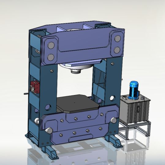 Пресс электрогидравлический ARTAZ ПГ600 600т, стационарный напольный