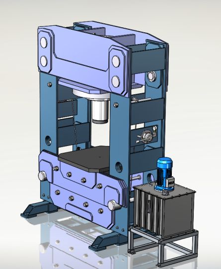 Пресс электрогидравлический ARTAZ ПГ600 600т, стационарный напольный