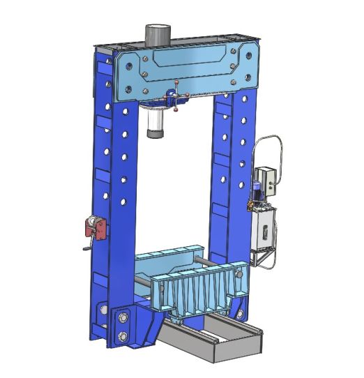 Пресс электрогидравлический ARTAZ ПГВС250 250т, напольный