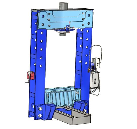 Пресс электрогидравлический ARTAZ ПГВС150 150т, напольный