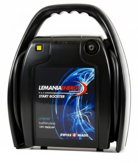 Конденсаторный пусковой бустер 12В до 8000А для легковых автомобилей, автоматический запуск, LEMANIA ENERGY C10-1800