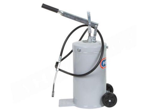 Нагнетатель смазки ручной с емкостью 16л производительность 10г/ход Pressol 17792