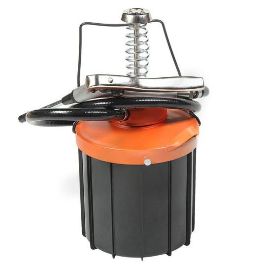 Нагнетатель смазки ручной с ножным приводом с емкостью 5л Groz GROZ GS-5