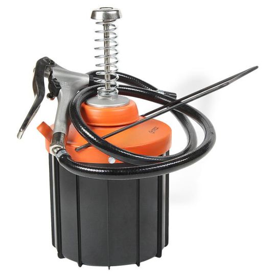 Нагнетатель смазки ручной с ножным приводом с емкостью 5л Groz GROZ GS-5