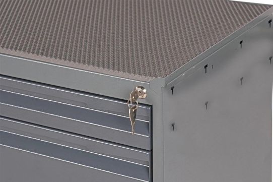 Тележка инструментальная Optimal NT226, 6 ящиков, без инструментов, серая