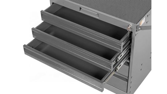 Тележка инструментальная, Optimal NT225, 5 ящиков, без инструментов, серая