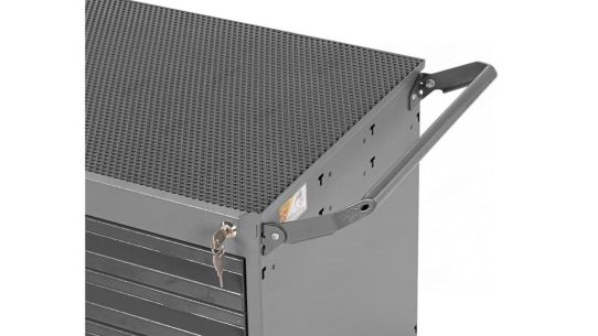 Тележка инструментальная, Optimal NT225, 5 ящиков, без инструментов, серая