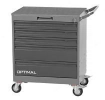 Тележка инструментальная, Optimal NT225, 5 ящиков, без инструментов, серая
