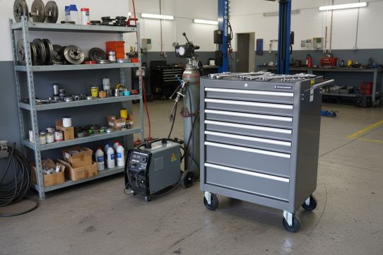 Тележка инструментальная Станкоимпорт BTD-270071CS grey, 7 ящиков, без инструментов