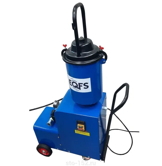 Нагнетатель смазки электрический на 13 л, от сети 220-380В, выпускное давление до 350 бар, производительность 700 г/мин EQFS ES-60600