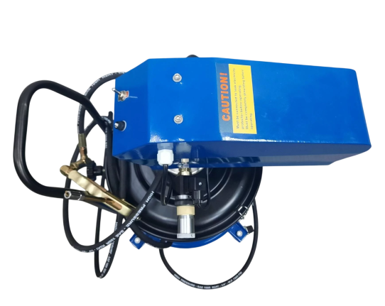 Нагнетатель смазки электрический с емкостью 38 л, от сети 220-380В, выходное давление 200 бар, производительность 750 г/мин EQFS ES-60700