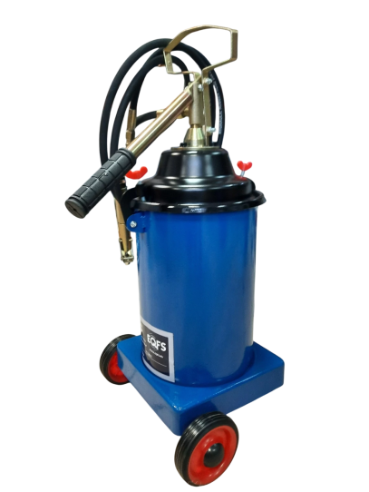 Нагнетатель смазки ручной с емкостью 13 л, давление до 400 бар, производительность до 400 г/мин EQFS ES-60300