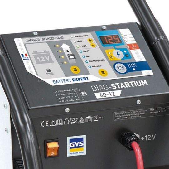 Пуско-зарядное устройство для 12В аккумуляторов с пусковым током 440A 026513 GYS