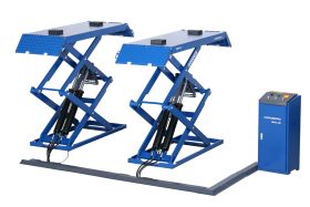 Подъемник ножничный электрогидравлический до 4т 380В для автосервиса и сход-развала Nordberg N631L-4B_380 