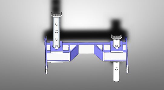 Опорный мост в смотровую канаву 20 т. ОМ20В
