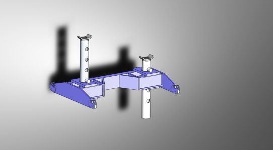 Опорный мост в смотровую канаву 20 т. ОМ20В
