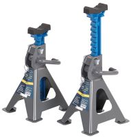 Подставка страховочная под автомобиль Nordberg N3002 2 т, 268 - 418 мм, 2 шт, зубчатый механизм