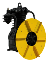 Блок поршневой К22 АСО Бежецк 900 л/мин для компрессора, 7.5 кВт 16 бар С415М.01, масляный Блок поршневой К22 АСО Бежецк 900 л/мин для компрессора, 7.5 кВт 16 бар С415М.01, масляный