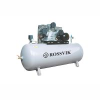 Поршневой компрессор 500 л, 1400 л/м, 380В, 1.1 кВт, ременной, масляный Rossvik RosСБ4/Ф-500.LТ100/16