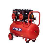 Поршневой компрессор 40 л, 340 л/м, 220В, 1.8 кВт, коаксиальный (прямой), безмасляный Aurora 1331400