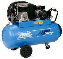 Поршневой компрессор 100 л, 514 л/м, 380В, 3 кВт, ременной, масляный Abac B 4900B / 100 PLUS CT 4 повышенного давления