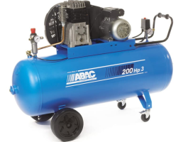 Поршневой компрессор 200 л, 514 л/м, 380В, 3 кВт, ременной, масляный Abac B 4900B / 200 CT 4 повышенного давления