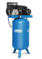 Поршневой компрессор 270 л, 827 л/м, 380В, 5.5 кВт, ременной, масляный вертикальный Abac B 6000/270V7,5HP повышенного давления