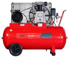 Поршневой компрессор 100 л, 480 л/м, 380В, 3 кВт, ременной, масляный Fubag B4800B/100 CT4