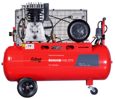 Поршневой компрессор 100 л, 690 л/м, 380В, 4 кВт, ременной, масляный Fubag B6800B/100 CT5