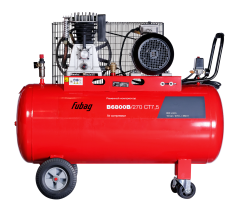 Поршневой компрессор 270 л, 850 л/м, 380В, 5.5 кВт, ременной, масляный Fubag B6800B/270 CT7,5