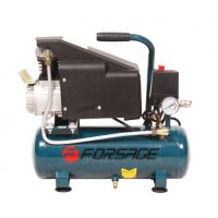 Поршневой компрессор 9 л, 250 л/м, 220В, 0.75 кВт, коаксиальный (прямой), масляный Forsage F-BM9L