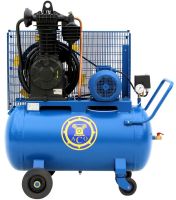 Поршневой компрессор 150 л, 380В, 5.5 кВт, ременной, масляный АСО Бежецк К2-07