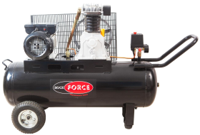 Поршневой компрессор 70 л, 250 л/м, 220В, 2.2 кВт, ременной, масляный Rock Force RF-265-70