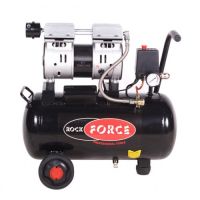 Поршневой компрессор 24 л, 105 л/м, 220В, 0.75 кВт, коаксиальный (прямой), безмасляный Rock Force RF-BM20/24i