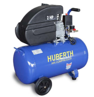 Поршневой компрессор 50 л, 200 л/м, 220В, 1.5 кВт, коаксиальный (прямой), масляный HUBERTH RP102050