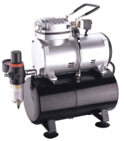 Поршневой компрессор 3 л, 23 л/м, 220В, 2.2 кВт, коаксиальный (прямой), безмасляный Rotake RT-089