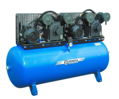 Поршневой компрессор 500 л, 2400 л/м, 380В, 1.5 кВт, ременной, масляный Remeza СБ4/Ф-500 W95 ТБ