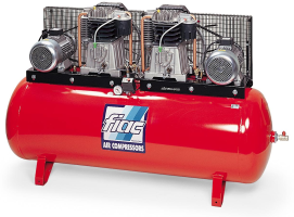 Поршневой компрессор 500 л, 1300 л/м, 380В, 8 кВт, ременной, масляный Fiac СБ4/Ф-500.AB1300B