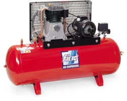 Поршневой компрессор 500 л, 1100 л/м, 380В, 7.5 кВт, ременной, масляный Fiac СБ4/Ф-500.AB998