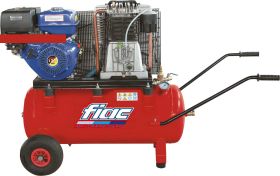 Поршневой компрессор 100л, 850 л/м бензинВ, 13кВт, ременной, масляный горизонтальный Fiac СБ4/С-100.AB858.SPE390R