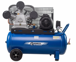 Поршневой компрессор 100 л, 950 л/м, 380В, 5.5 кВт, ременной, масляный Remeza СБ4/С-100.LB75