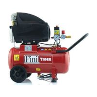 Поршневой компрессор 24 л, 250 л/м, 220В, 1.5 кВт, коаксиальный (прямой), Fini TIGER_265M